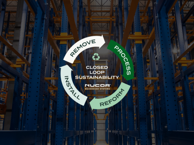 Nucor Warehouse Systems Announces Closed Loop Sustainability Program at ProMat 2023 