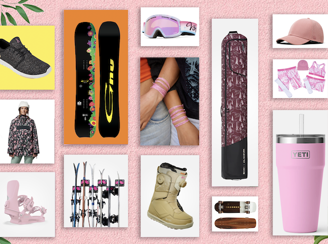 Shop For a Worthy Cause with These Boarding For Breast Cancer October Product Collaborations  