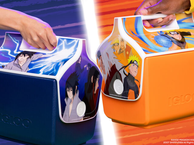 NARUTO X IGLOO: FIRST-EVER ANIME-INSPIRED PLAYMATE COOLER SERIES RELEASED TODAY