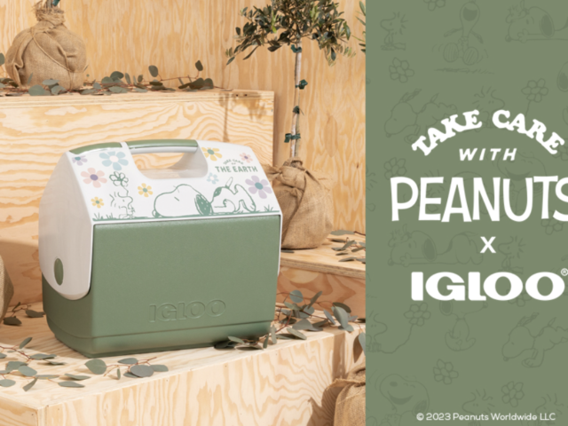 IGLOO EXPANDS ECO COLLECTION WITH NEW RECYCLED COOLERS, INCLUDING PEANUTS AND PARKS PROJECT COLLABORATIONS